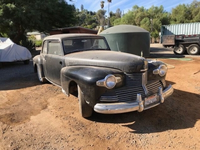 1942 Lincoln Continental for sale in Cadillac, Michigan at $21,995