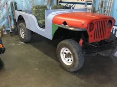 1957 Willys CJ6 for sale in Cadillac, Michigan at $7,495