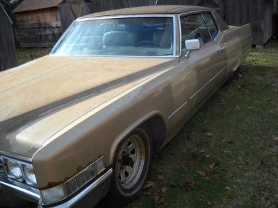 1969 Cadillac Coupe DeVille for sale in Cadillac, Michigan at $8,495
